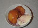 American Sangria Peaches Dessert