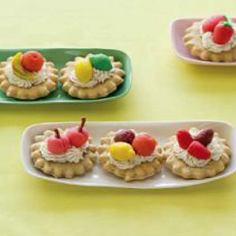 Canadian Marzipan Fruit Cookies Dessert