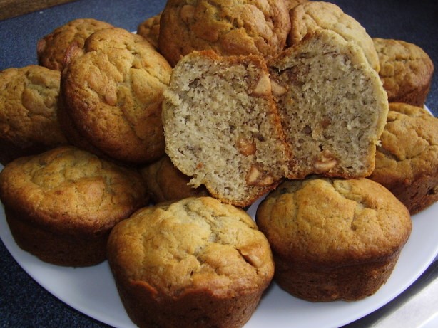 American Banana Muffins Fast Easy  Yummy Dessert