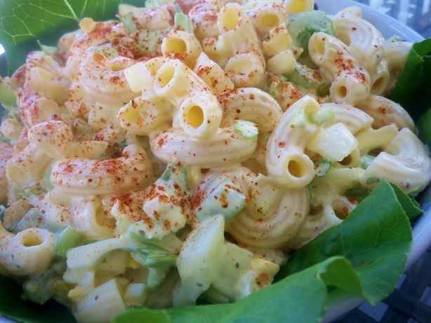 American Sweet Amish Macaroni Salad done My Way Appetizer