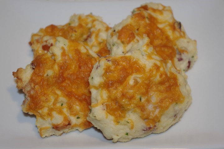 American Savory Salami Apricot Scones Appetizer