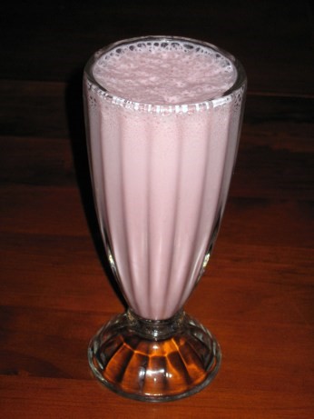 American Healthy Strawberry Milkshake Drink