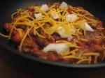 American Easy and Quick Vegetarian Chili Dinner