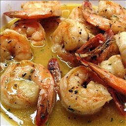 French Louisiana Barbecued Shrimp BBQ Grill