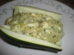 Swiss Moosewood Stuffed Zucchini Appetizer