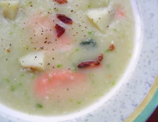 Canadian Turkey and Potato Soup With Canadian Bacon cooking Light Appetizer