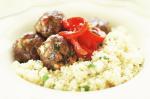 Moroccan Meatballs With Couscous Recipe Appetizer