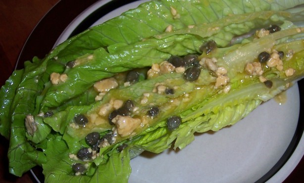 American Hearts of Romaine With Blue Cheese Dijon Dressing Appetizer