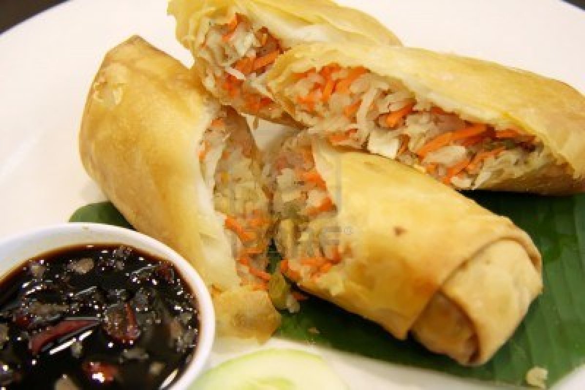 Chinese Special Spring Rolls Appetizer