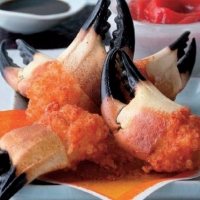 Chinese Stuffed Crab Claws Appetizer