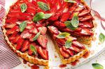 American Strawberry And Pistachio Tart Recipe Dessert