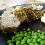 British Parsley and Parmesan Crusted Pork Tenderloin Recipe Dinner
