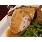 Roasted Loin of Pork with Pan Gravy Recipe recipe