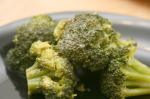 American Broccoli with Mustard Butter Appetizer