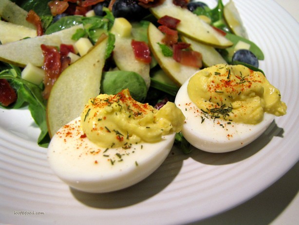 Canadian Heavenly Deviled Eggs Breakfast