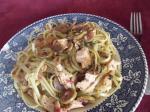 Canadian Linguine With Roasted Salmon and Lemon Appetizer