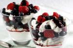 American Double Berry Yummy  Womans Weekly Recipe Dessert
