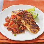 Canadian Grilled Salmon with Smoky Tomato Salsa BBQ Grill