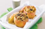 Baked Apples With Sultana Crumble Recipe recipe