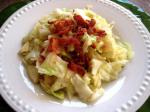 Australian Fried Cabbage and Bacon With Onion Appetizer