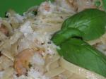 American Easy Shrimp Linguine With Basilgarlic Butter Dinner