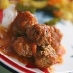 Turkish Turkey Meatballs in Tomato Sauce 1 Appetizer