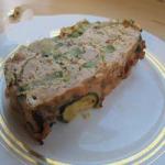 Turkish Turkey Meatloaf with Courgettes Appetizer