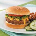 Turkish Turkey Burgers with Jalapeno Cheese Sauce Appetizer