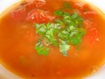 Turkish Easy Tomato Bean Soup Appetizer