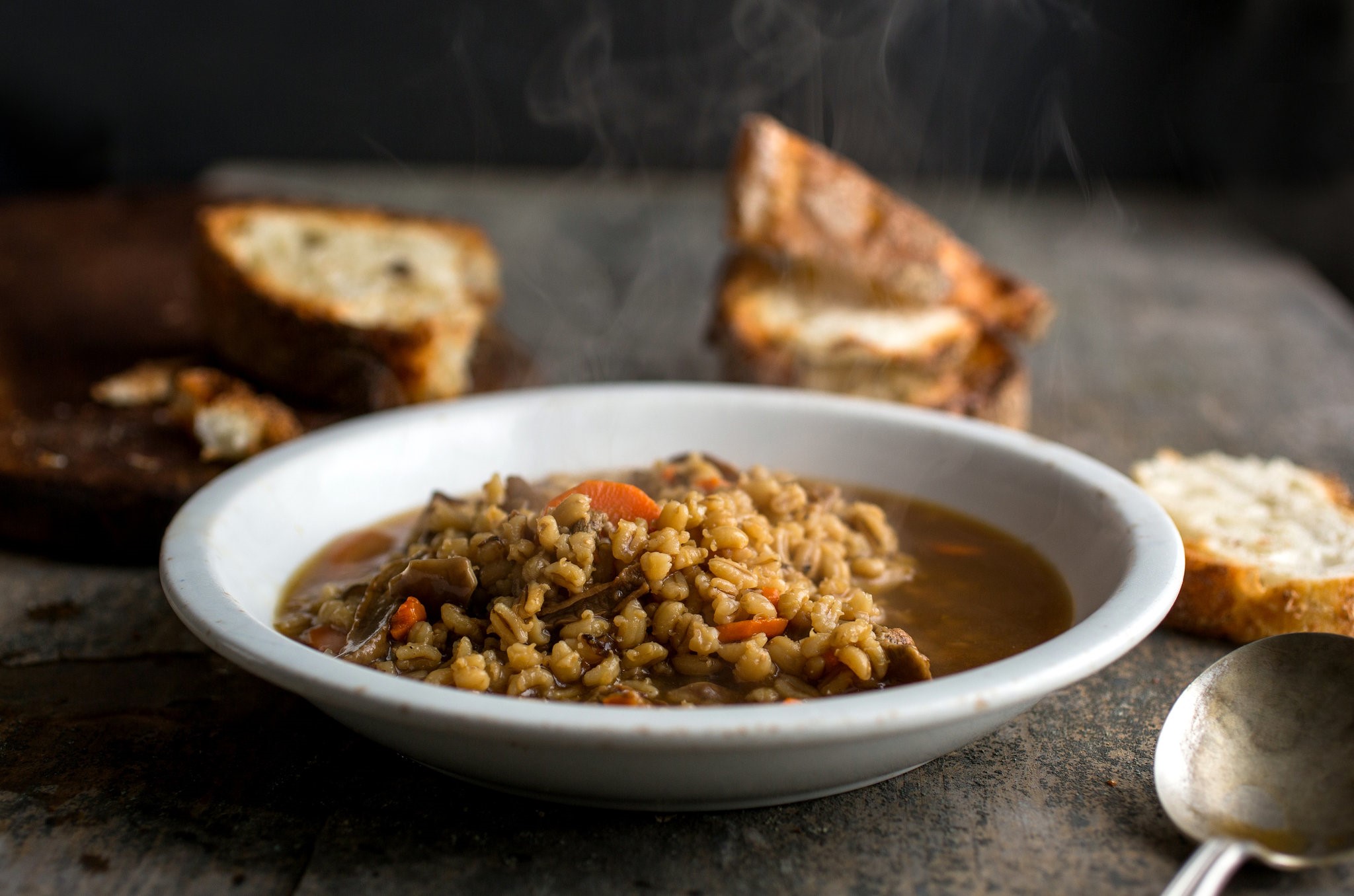 American Mushroombarley Soup Recipe 4 Appetizer