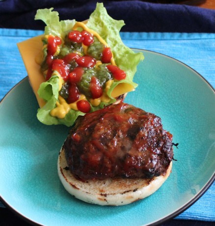 American Saucy Hamburgers Dinner