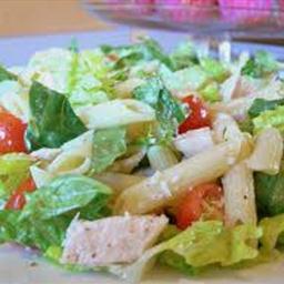 Australian Chicken Pasta Caesar Salad Dinner