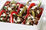 Australian Capsicums Stuffed With Rice Quinoa And Lentil Salad Recipe Appetizer