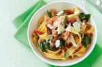 Australian Superfast Tuna And Olive Fettuccine Recipe Appetizer