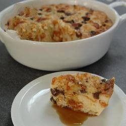 Australian Bread Pudding with Raisins and Cinnamon Dessert