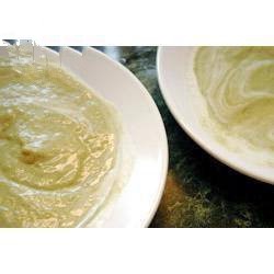 Australian Creamy Soup of Potatoes and Leeks soup Vichyssoise Appetizer