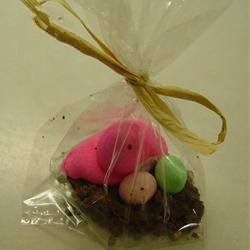 Australian Nests of Cereal and Chocolate for the Eggs of Easter Dessert