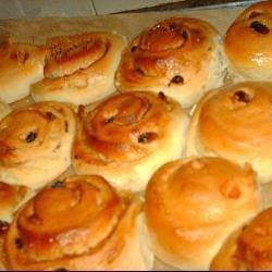 Australian Pancitos with Raisins Chocolate and Brown Sugar Dessert