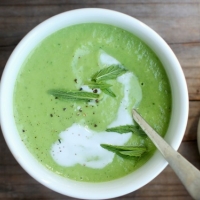 British Chilled Avocado Soup Soup