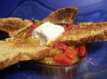 American Goat Cheese  Marinated Peppers Dinner