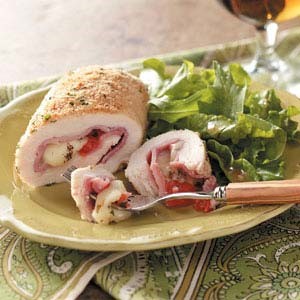 American Sage Chicken Cordon Bleu Appetizer