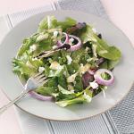 American Salad Greens with Honey Mustard Dressing Appetizer