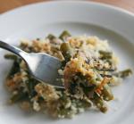 Your Healthy Thanksgiving Fresh Green Bean Casserole recipe