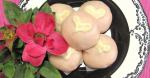 Australian Super Easy Red and White Heart Manju steamed Buns for Valentines Day 1 Appetizer