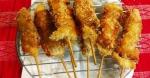 Australian This is Cheap Unpretentious Fried Meat Skewers with Fresh Ginger 1 Appetizer