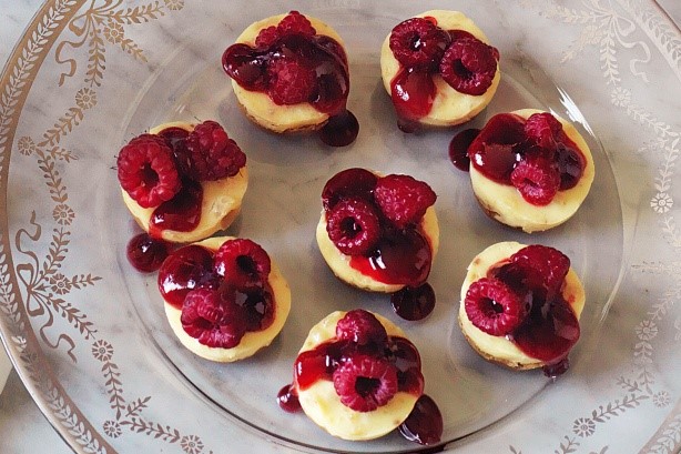Australian Raspberry And Macadamia Cheesecakes Recipe Dessert