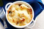 Chicken And Spinach Cauliflower Cheese Pots Recipe recipe