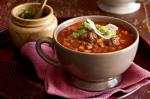 Paprikameatball And Borlotti Bean Soup Recipe recipe