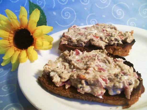 Australian Herbed Cream Cheese Bruschetta on Baguette Toasts 1 Appetizer