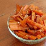 Italian Carrots Marinated Garlic Appetizer